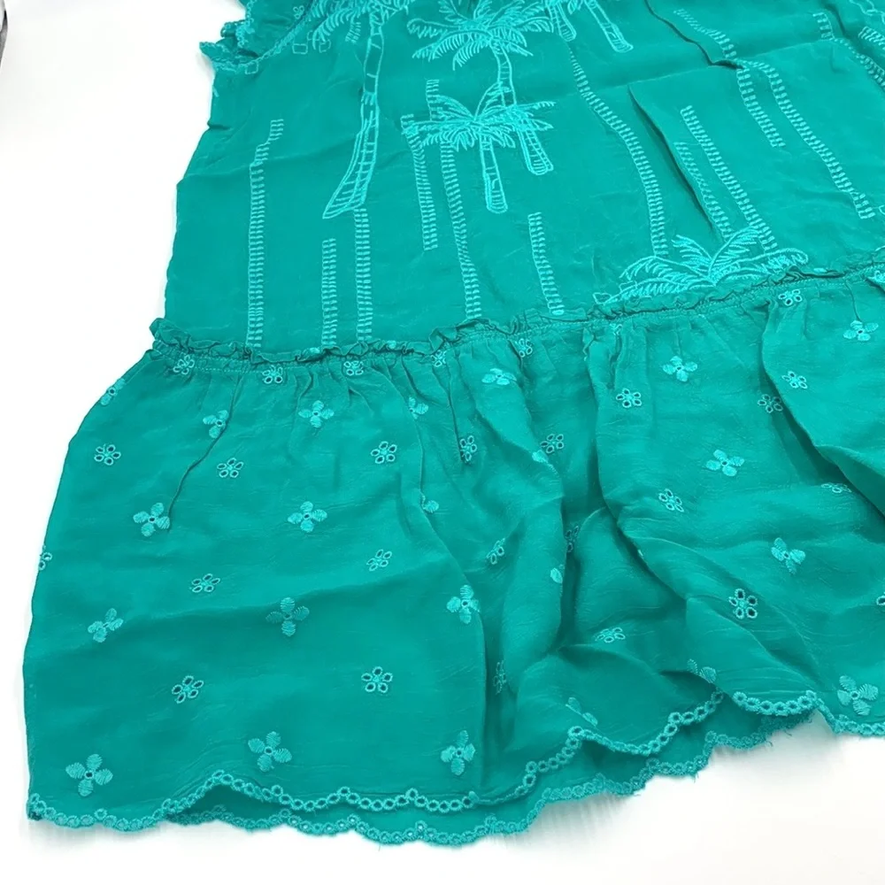 Johnny Was Palm Oriana Embroidered Tunic Size Small - Picture 7 of 16